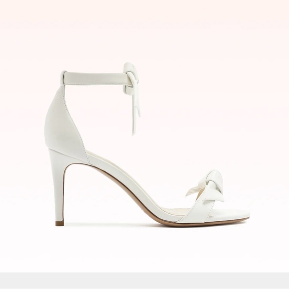 Alexandre Birman Clarita White Sandal Heel 37.5 - Picture 1 of 13